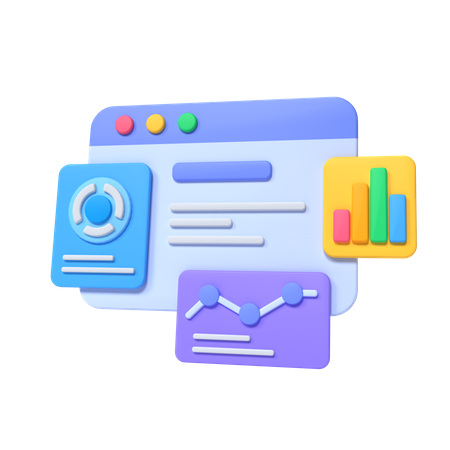 Dashboard  3D Icon