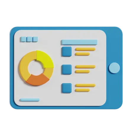 Dashboard  3D Icon