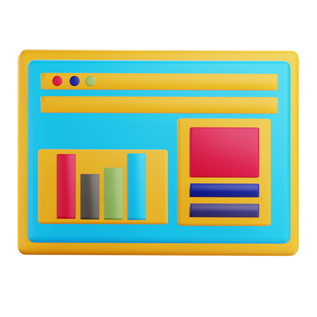 Dashboard  3D Icon