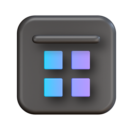 Dashboard  3D Icon