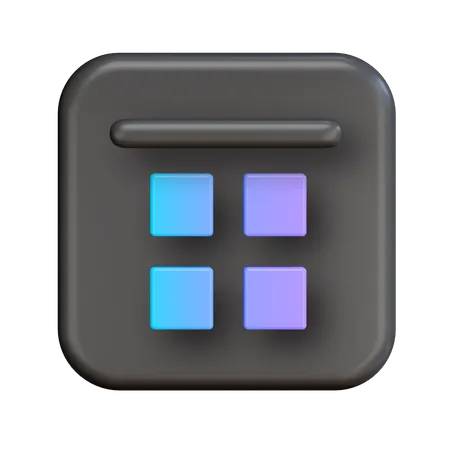 Dashboard  3D Icon