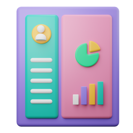 Dashboard  3D Icon