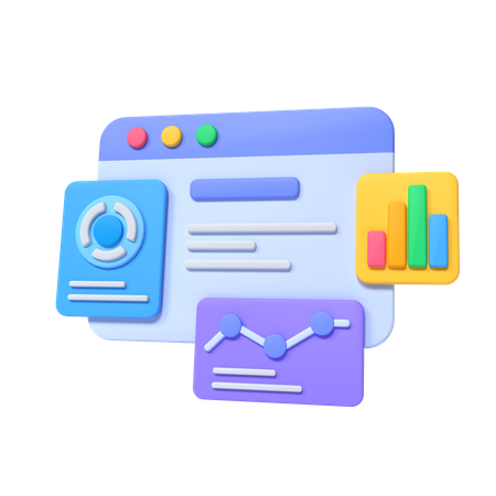 Dashboard  3D Icon