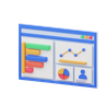 3d dashboard analysis logo