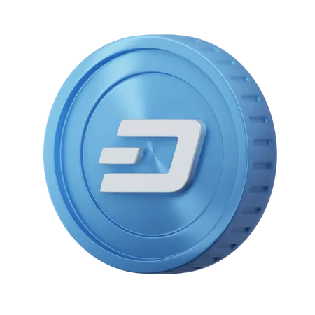 Dashcoin  3D Icon