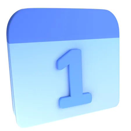 Data 1  3D Icon