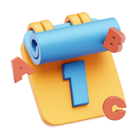 Data 1  3D Icon