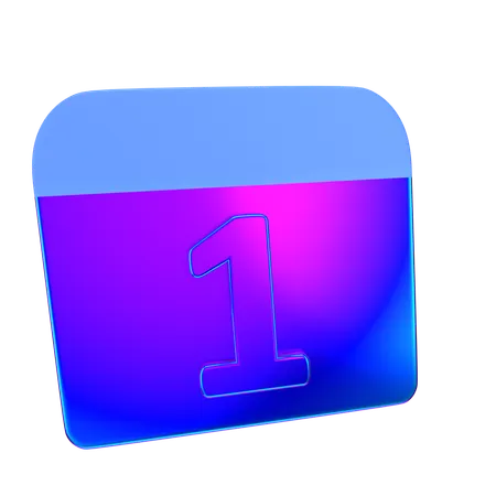 Data  3D Icon