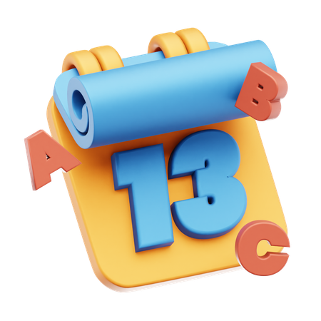 Data 13  3D Icon