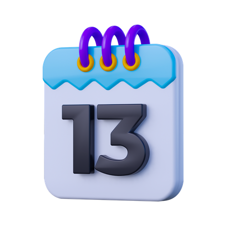 Data 13  3D Icon