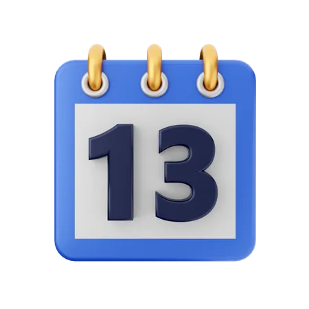 Data 13  3D Icon