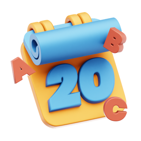 Data 20  3D Icon