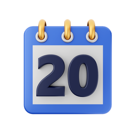 Data 20  3D Icon