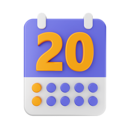 Data 20  3D Icon