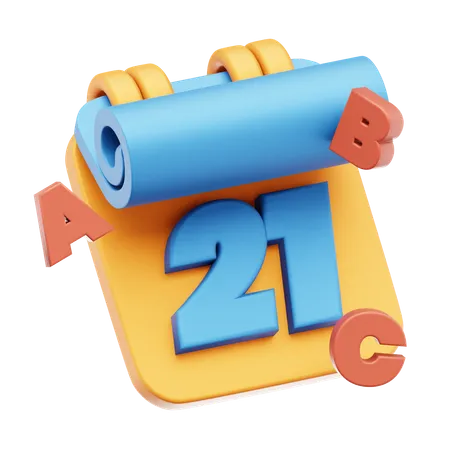 Data 21  3D Icon