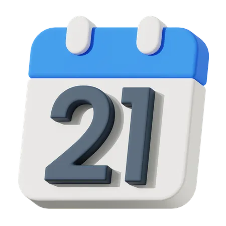 Data 21  3D Icon