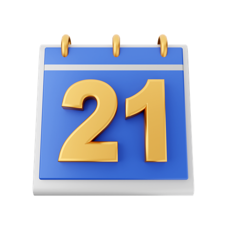 Data 21  3D Icon