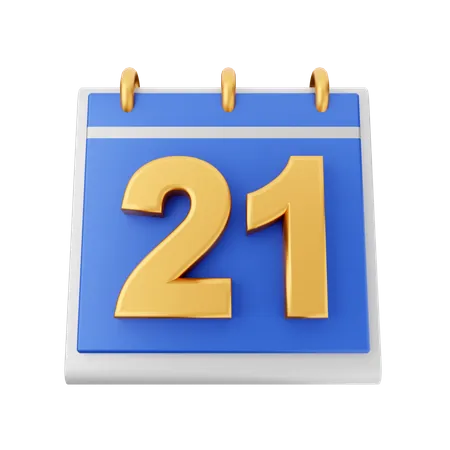 Data 21  3D Icon