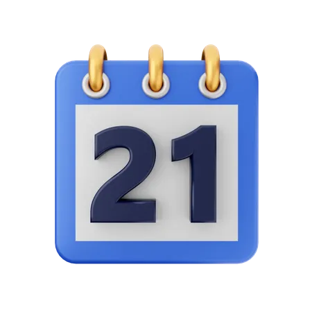 Data 21  3D Icon