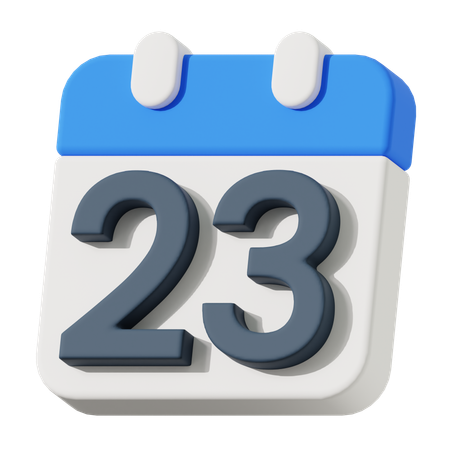 Data 23  3D Icon