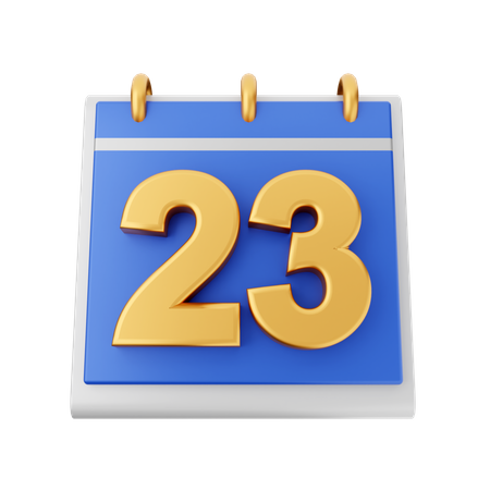 Data 23  3D Icon