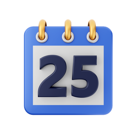 Data 25  3D Icon