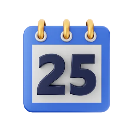 Data 25  3D Icon