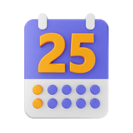 Data 25  3D Icon