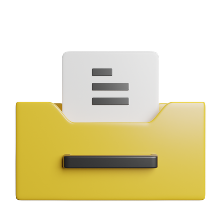 Data  3D Icon