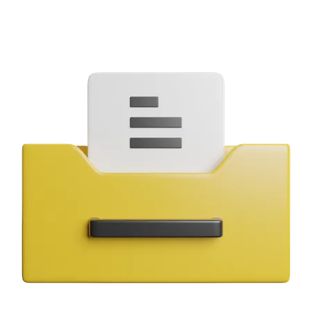 Data  3D Icon