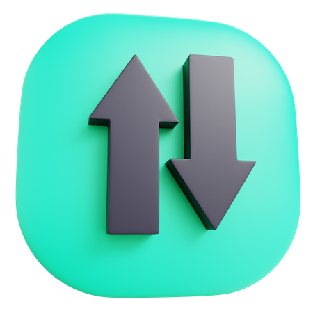 Data  3D Icon