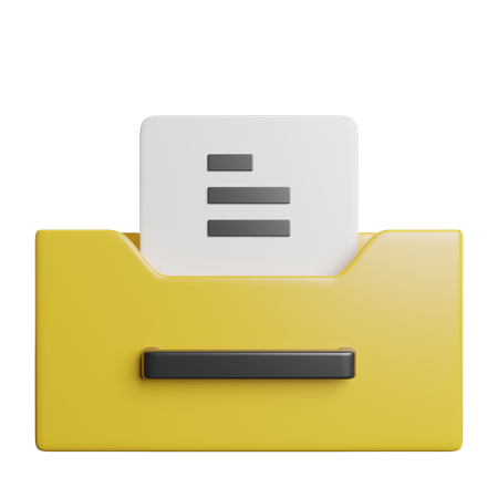 Data  3D Icon
