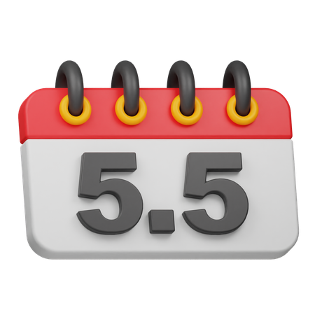 Data 5 5  3D Icon