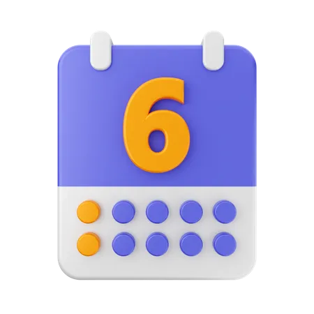 Data 6  3D Icon