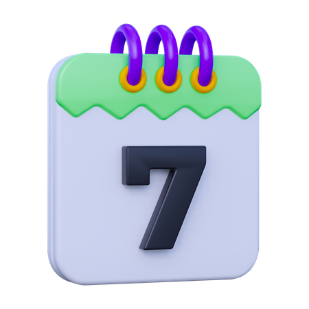 Data 7  3D Icon