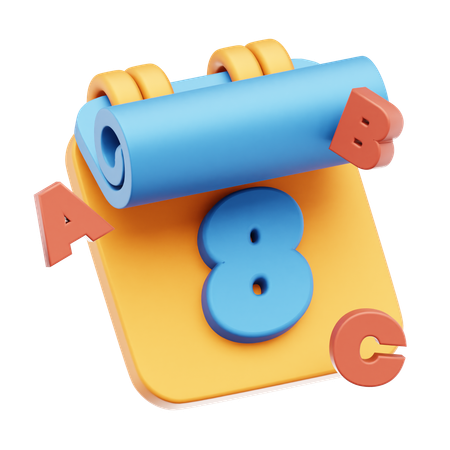 Data 8  3D Icon