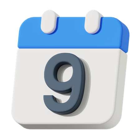 Data 9  3D Icon