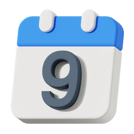 Data 9  3D Icon