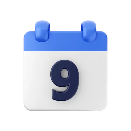 Data 9  3D Icon