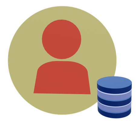 Data Account  3D Icon