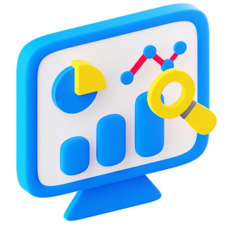 Data Analysis  3D Icon