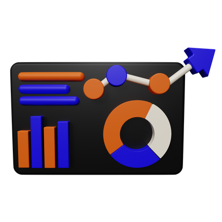 Data Analysis  3D Icon
