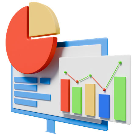 Data Analysis  3D Icon