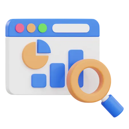 Data Analysis  3D Icon