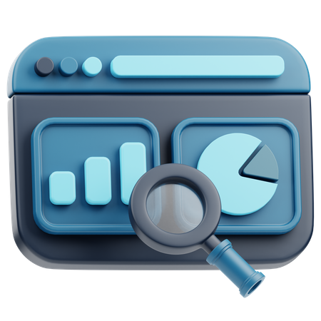 Data Analysis  3D Icon