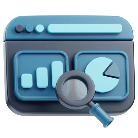 Data Analysis  3D Icon