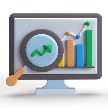 Data Analysis  3D Icon