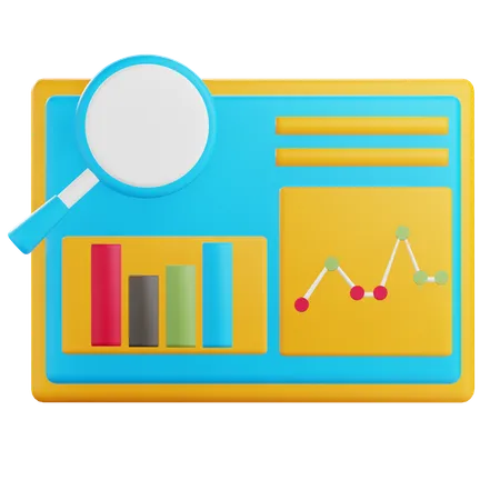 Data Analysis  3D Icon