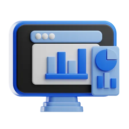 Data Analysis  3D Icon