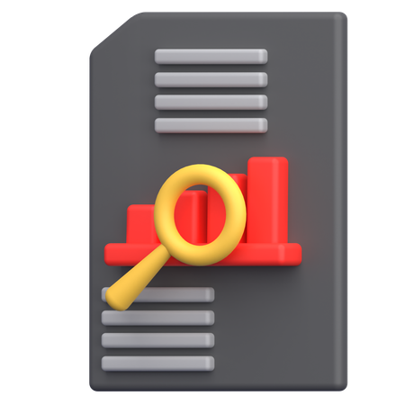 Data Analysis  3D Icon